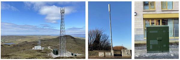 Examples of telecoms infrastructure