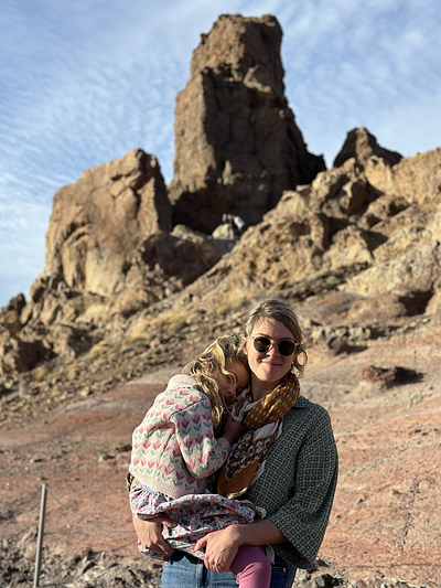 Kristina with daughter Ula