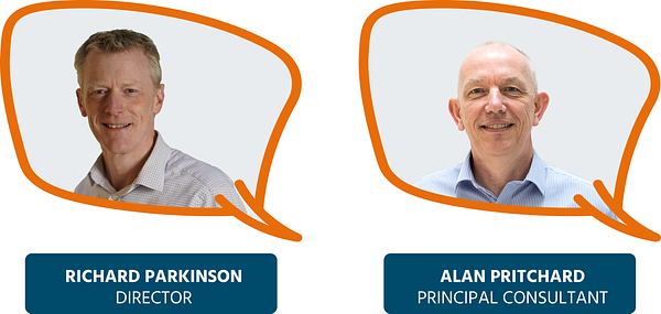 Article authors Richard and Alan
