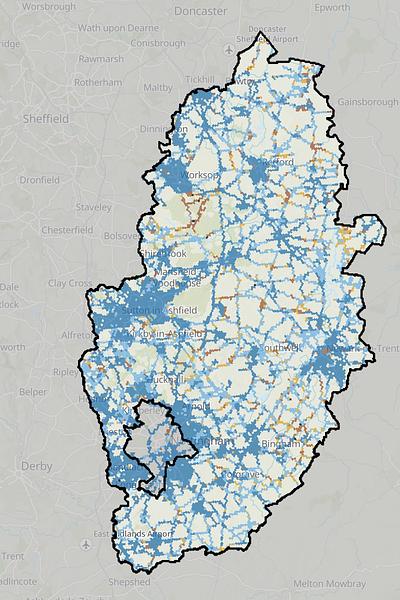   New coverage map gives Nottinghamshire residents a clearer picture of local mobile services 