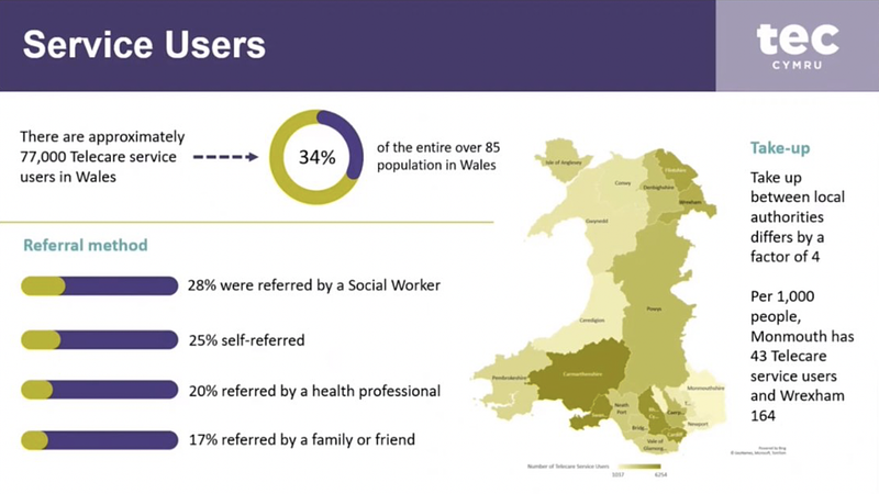 wales telecare report