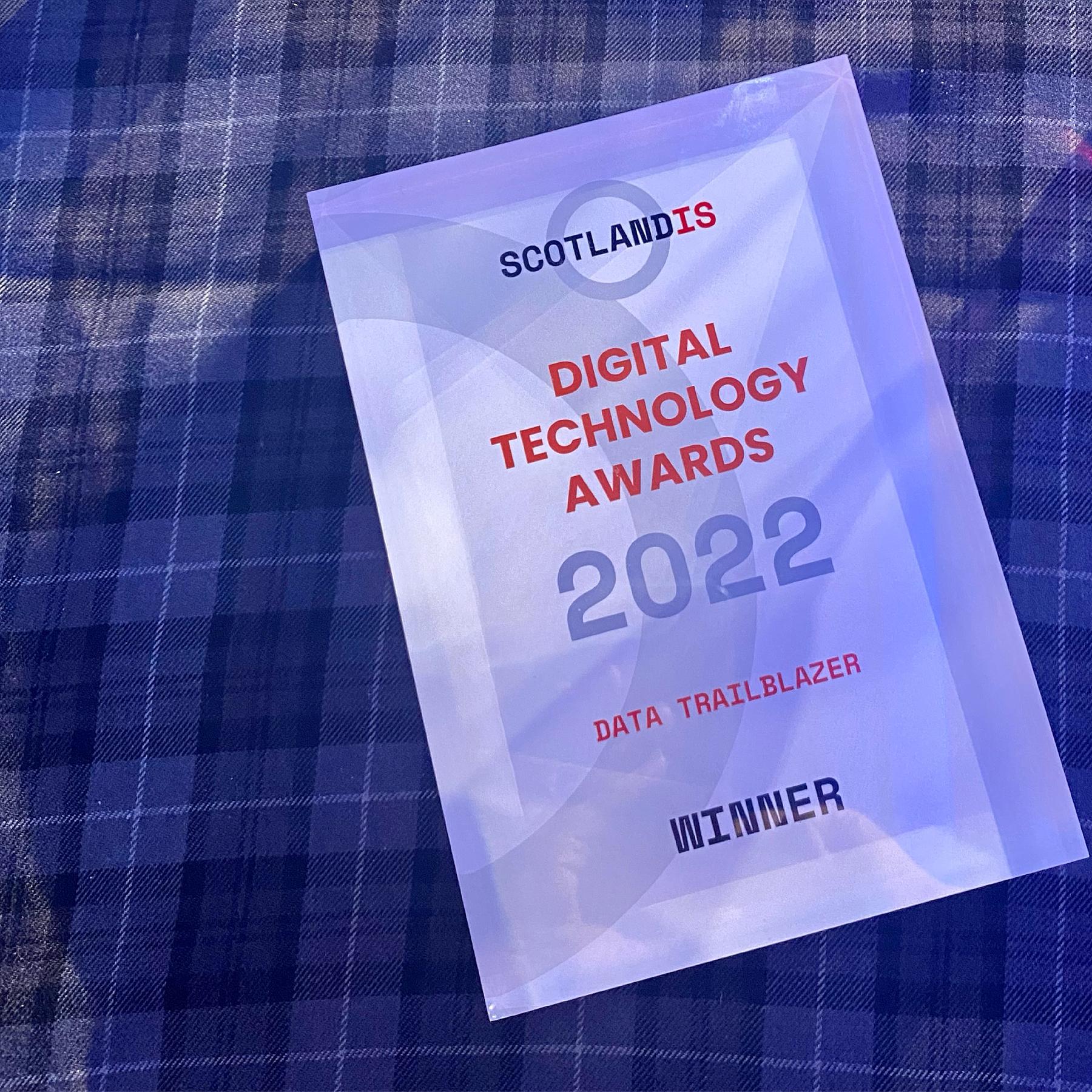 FarrPoint wins Trailblazer Award at the Digital Technology Awards 2022