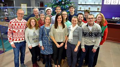 Chris and the Glasgow Chamber Choir at Christmas